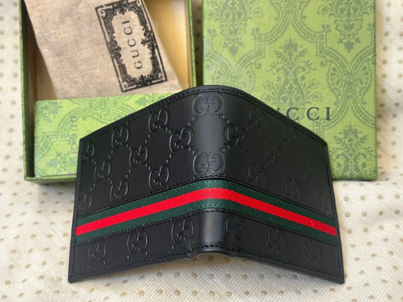 Black Mens Wallet - Premium - Image 3