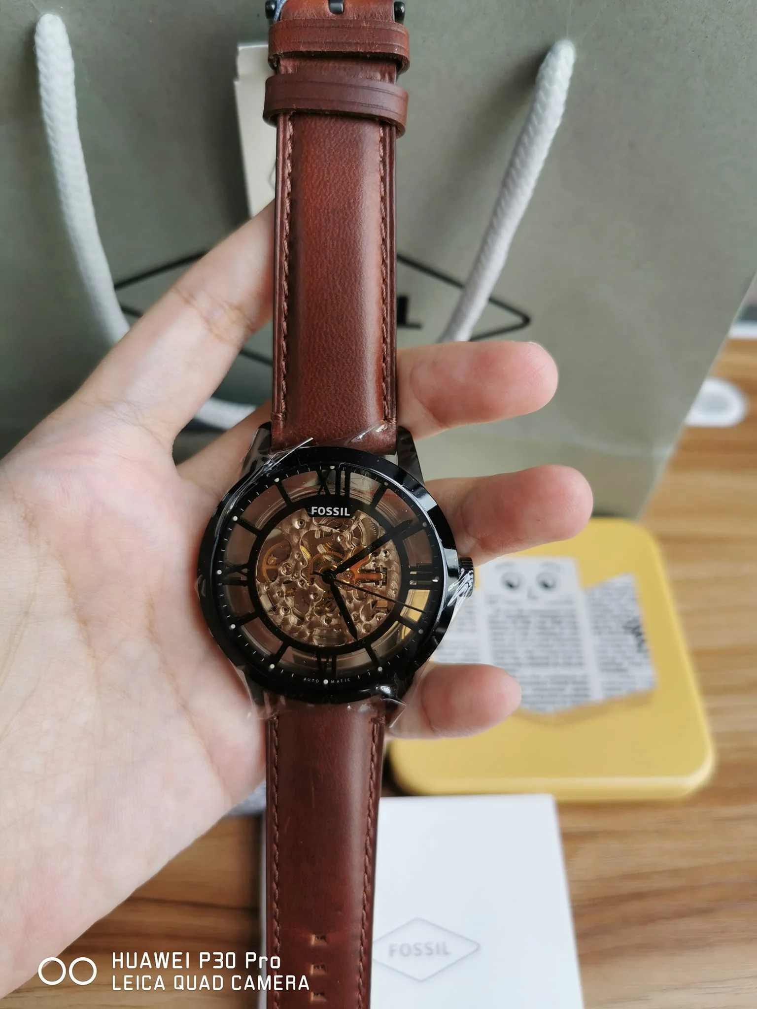 Townsman Automatic Leather Strap| 1:1 Quality - Image 4