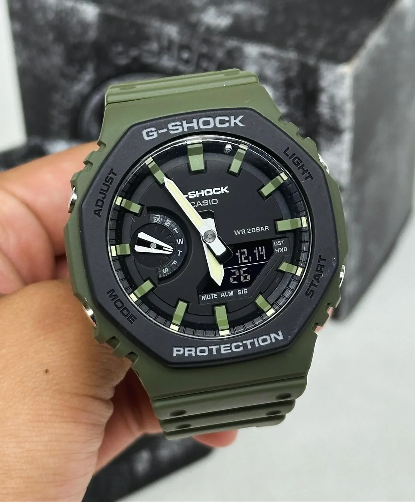GA-2100 | GREEN | 1:1 Quality - Image 4