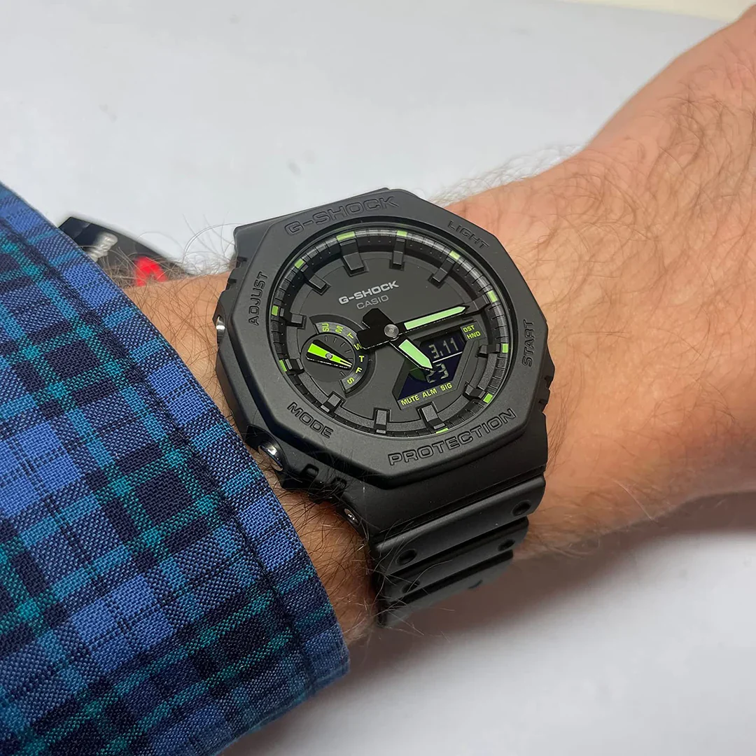 GA-2100 | GREEN | 1:1 Quality - Image 7
