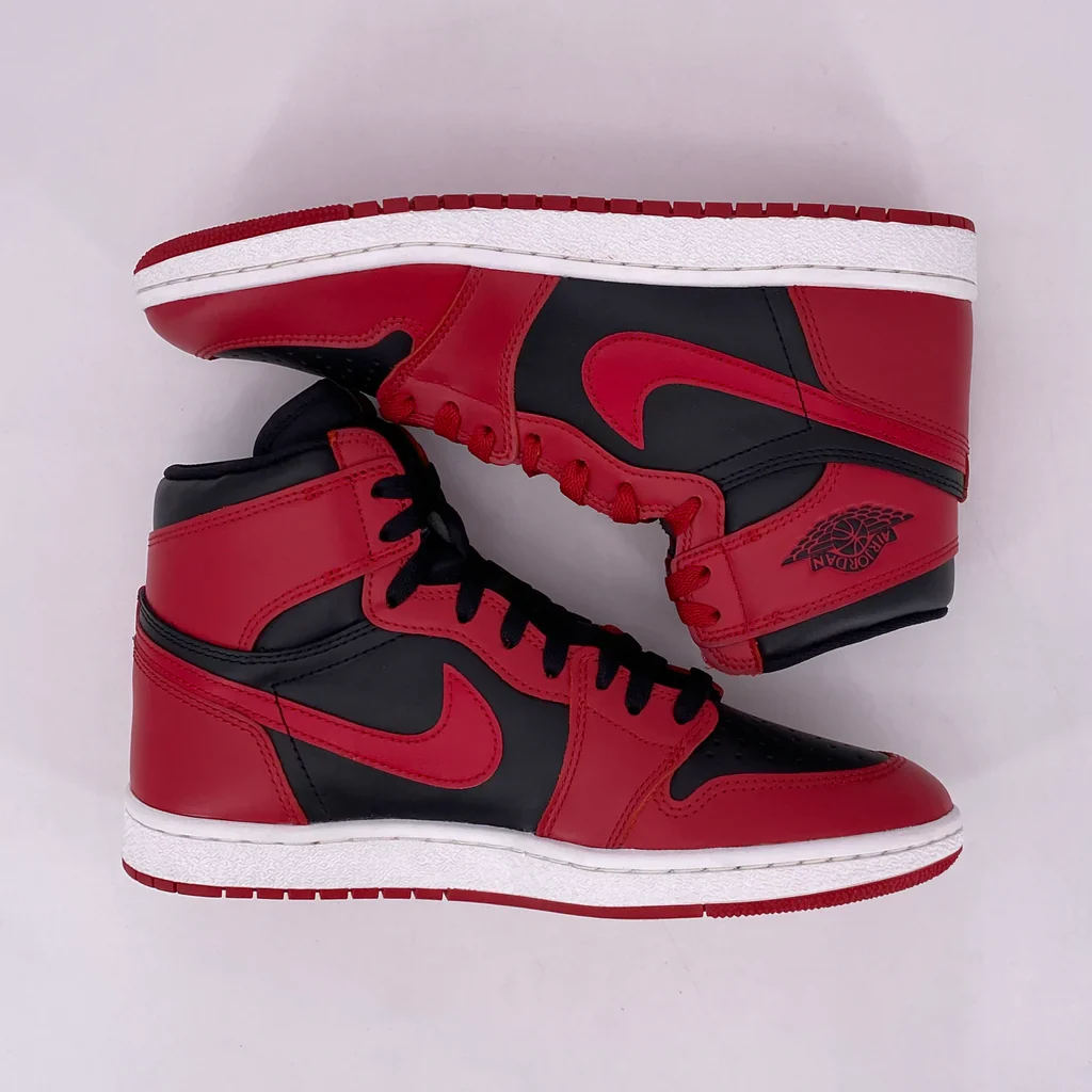 NIK AIR Jordans | Full OG Quality (With BOX + Laces extra + accessories)- RED BLACK "HIGH" - Image 4