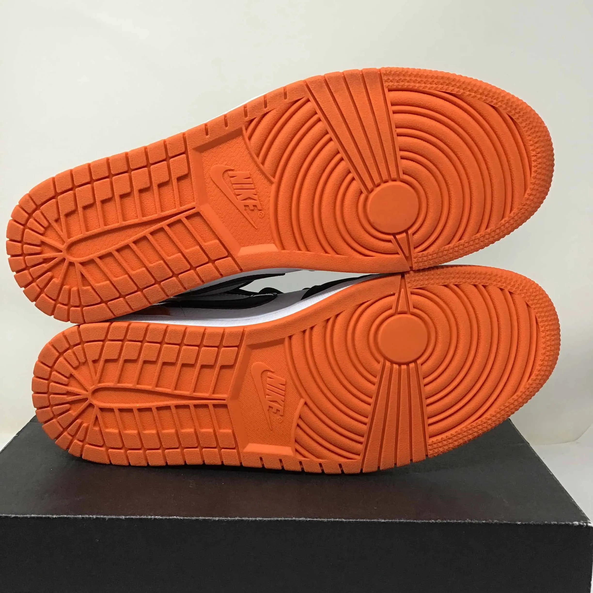 NIK AIR Jordans | Full OG Quality (With BOX + Laces extra + accessories)- ORANGE WHITE - "LOW" - Image 5