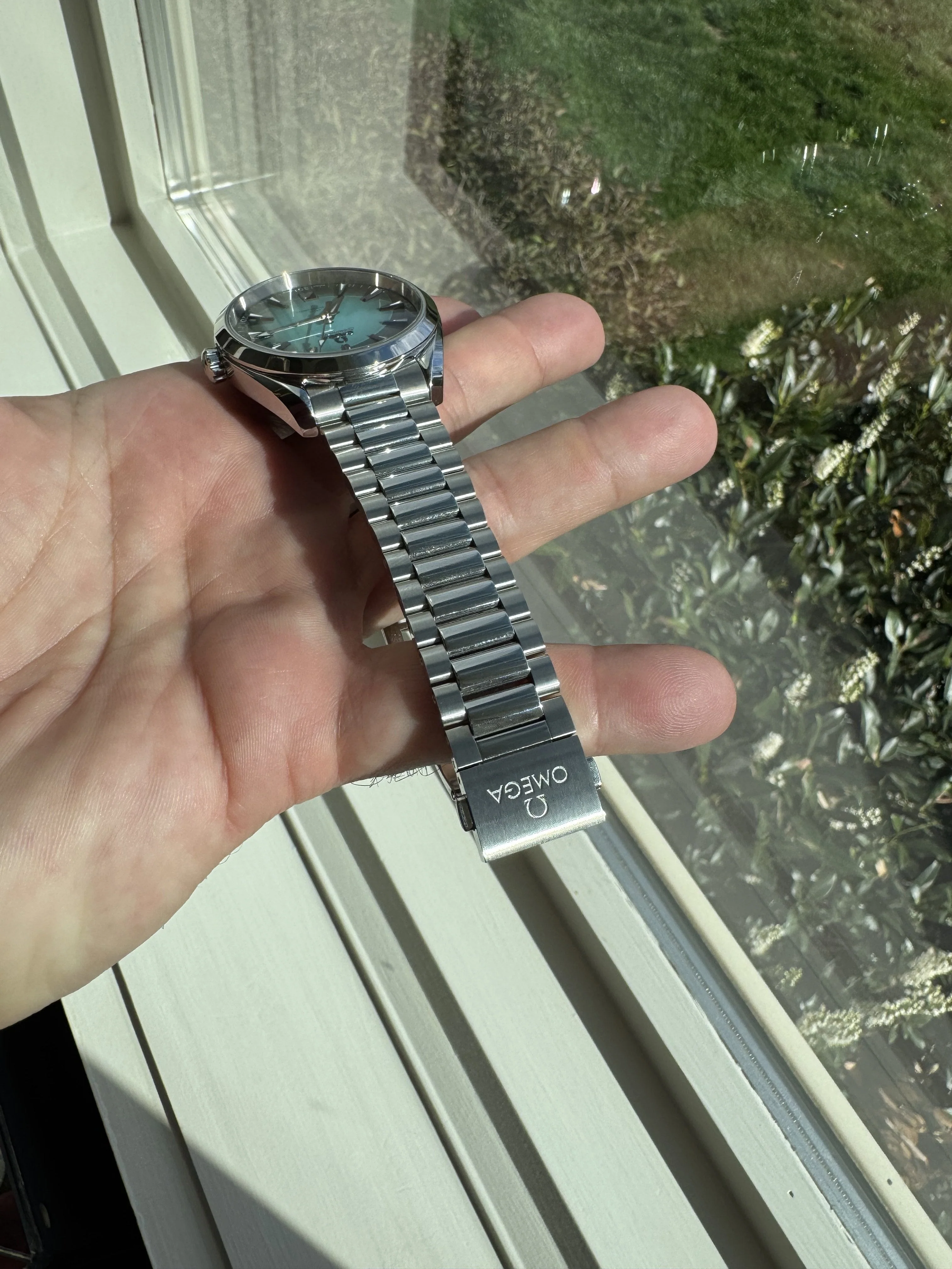 Seamaster Aqua Terra CHAIN 41 mm Turquoise - Image 5